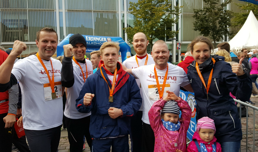 Unser Staffel war beim Lübeck-Marathon