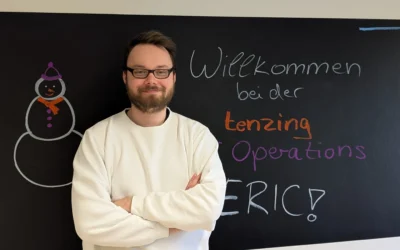 Herzlich Willkommen, Eric!