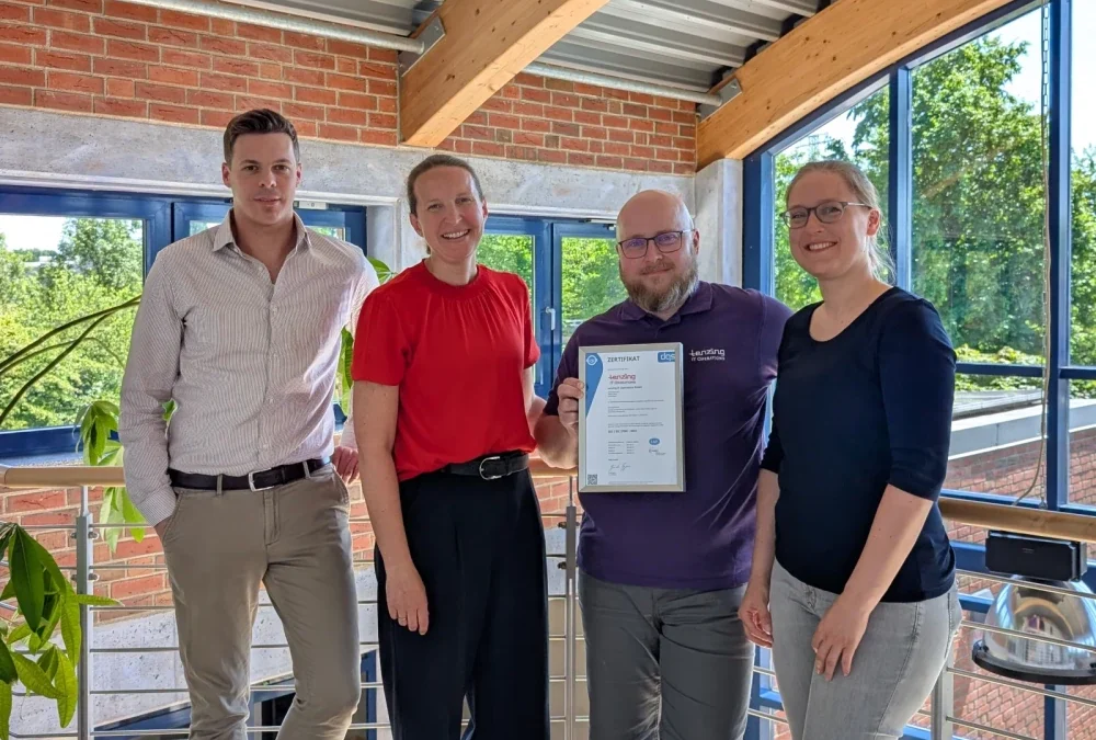 tenzing IT Operations erfolgreich nach ISO 27001-zertifiziert – Ein Meilenstein für Sicherheit und Vertrauen