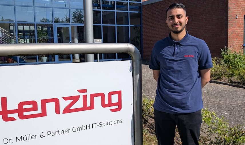Herzlich willkommen im Team, Hüseyin!